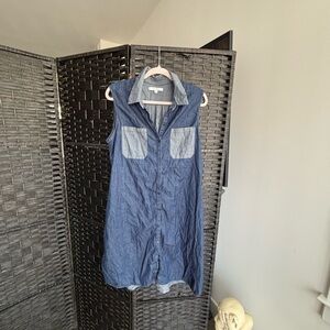 Reed Krakoff Blue Denim Midi Dress